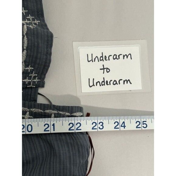 Knox Rose Womens Cottagecore Dress XXL Midi Tier Embroidery Ruffle Peasant NEW - Picture 13 of 15